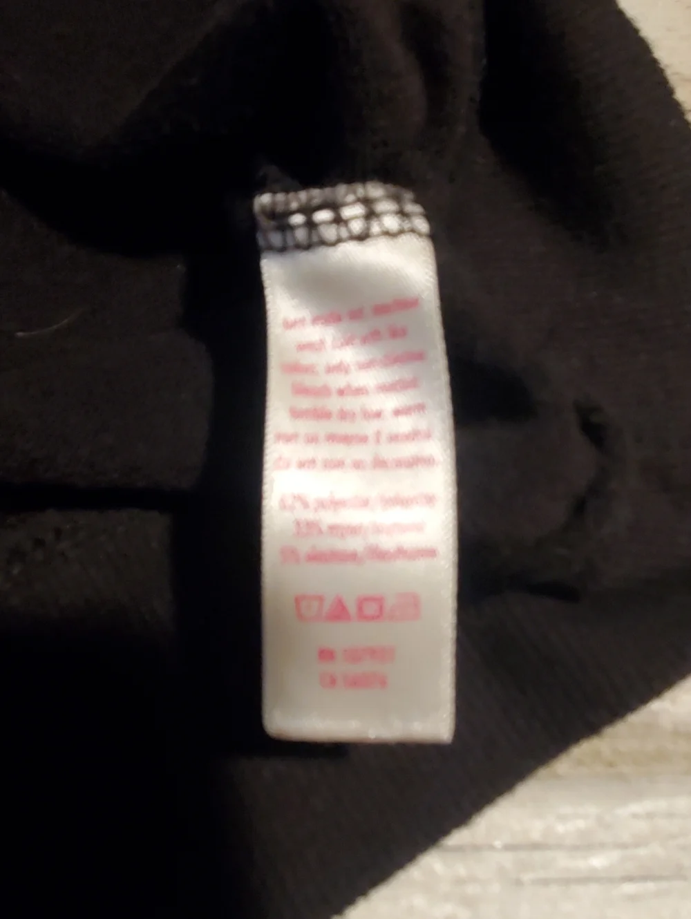 Justice Sz  10 Light Weight Black Sweater Sweatshirt Top Ice cream cone Soft